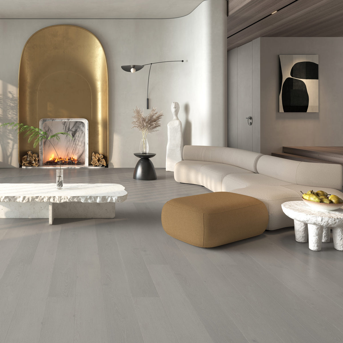 FE105 Chêne Haguenau Huilé Gris XL