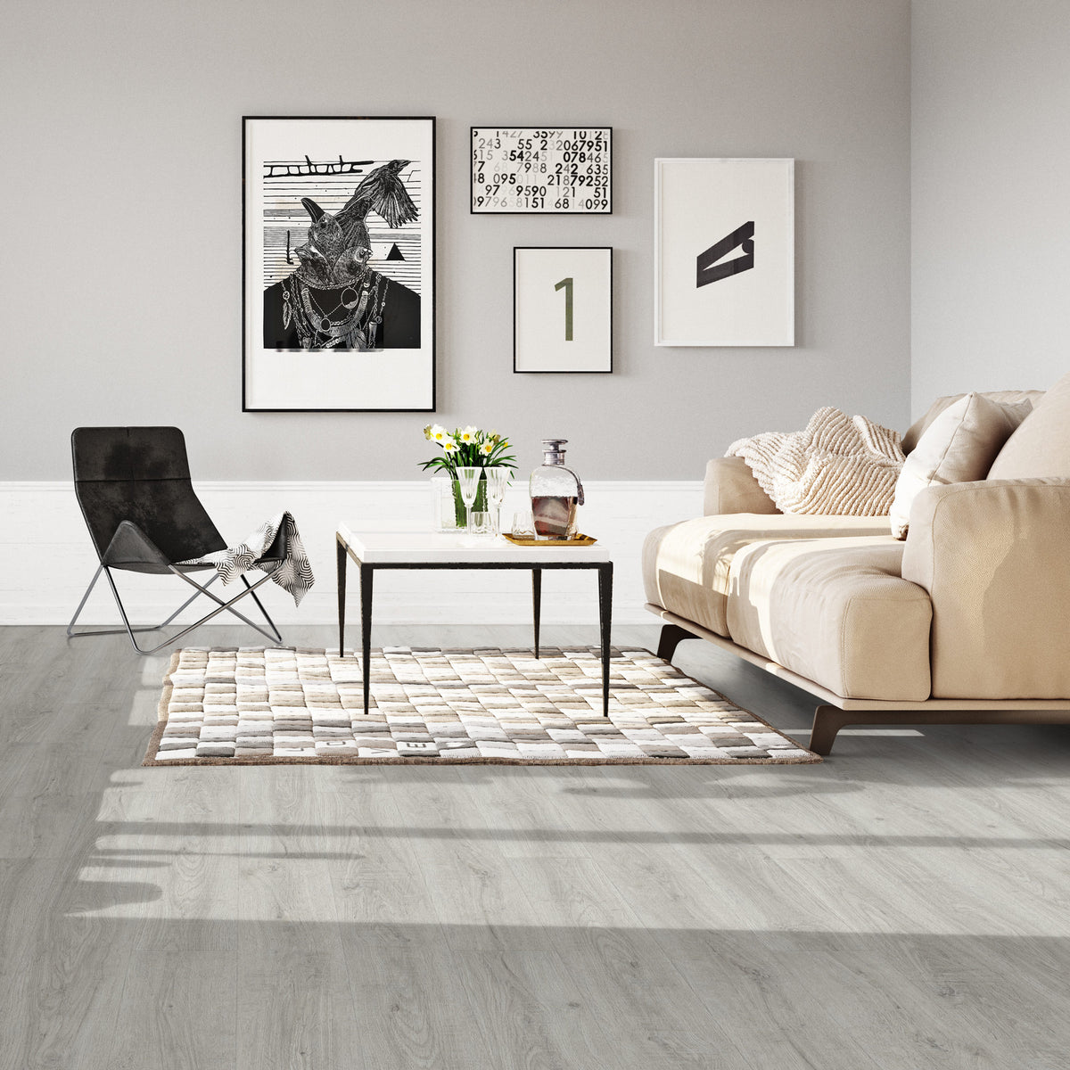 FE310 Chêne brut de sciage clair